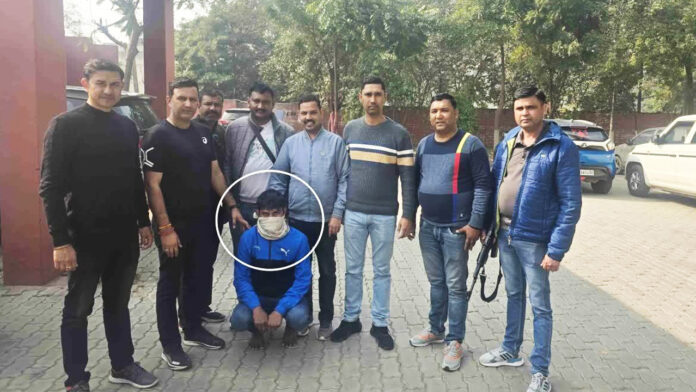 दून ज्वेलरी शोरूम डकैती में फरार 2 लाख का इनामी आरोपी हरियाणा से गिरफ्तार