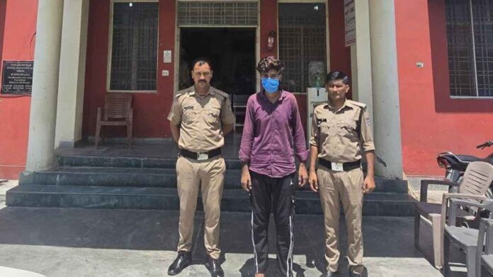 नाबालिग से दुराचार का आरोपी गिरफ्तार