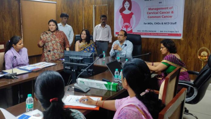 अब आयुष्मान आरोग्य मंदिर में हो पायेगी सर्वाइकल कैंसर की प्रारम्भिक जांच