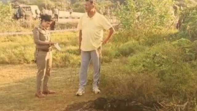 महिला की हत्या कर शव जलाकर फेंका