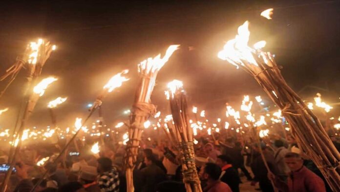 जौनसार बावर दसऊ पट्टी में पांच दिवसीय दिवाली शुरू