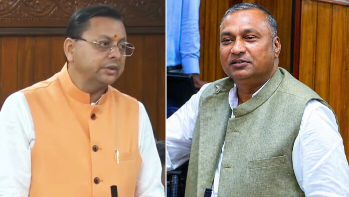 सीएम धामी को विधायक शहजाद ने दी चुनौती सीएम धामी को विधायक शहजाद ने दी चुनौती