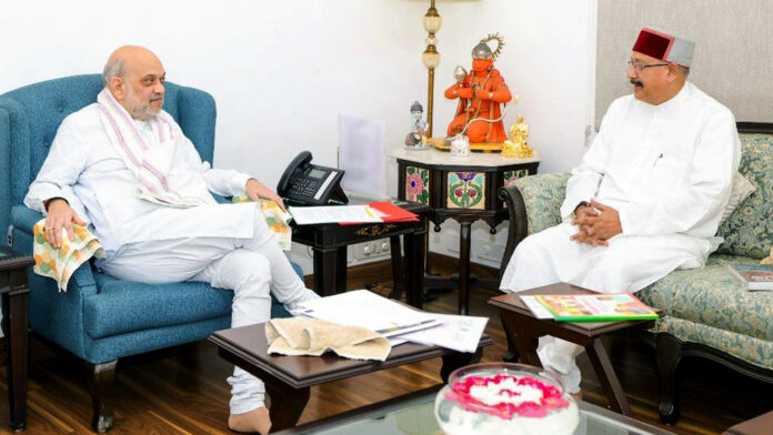 गृहमंत्री अमित शाह से मिले सतपाल महाराज गृहमंत्री अमित शाह से मिले सतपाल महाराज