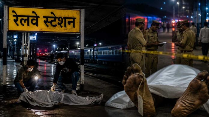 रेलवे स्टेशन में संदिग्ध परिस्थितियों में मिले दो शव