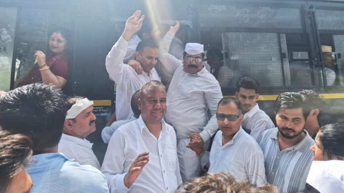 कांग्रेस के हल्ला बोल में गुलजार अहमद का शक्ति प्रदर्शन